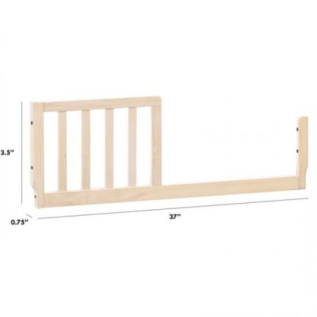 DaVinci Mini Toddler Bed Conversion Kit in Washed Natural