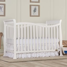 Dream On Me Violet 7-in-1 Convertible Life Style Crib, White