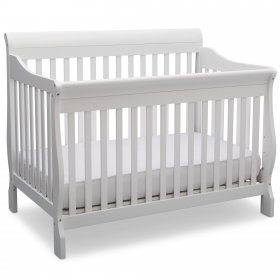 Delta Children Canton 4-in-1 Convertible Crib, Bianca White