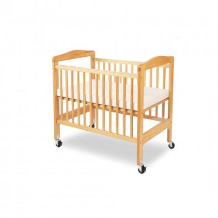 LA Baby Mini/Portable Non-folding Wooden Window Crib