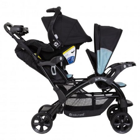 Baby Trend Sit N' Stand Strollers, Solid Print Desert Blue