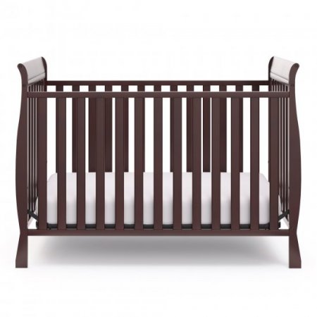 Storkcraft Maxwell 3-in-1 Convertible Crib, Espresso