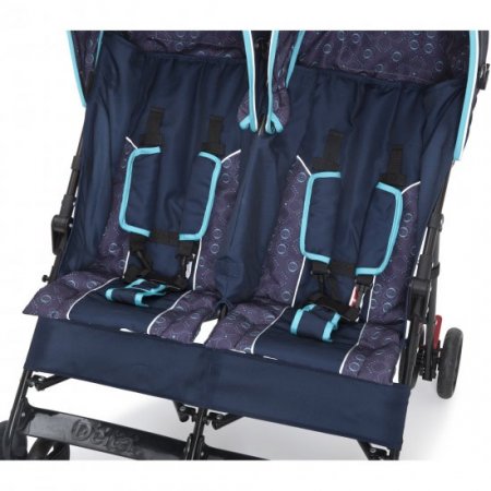 Delta Children LX Side by Side Double Stroller, Night Sky