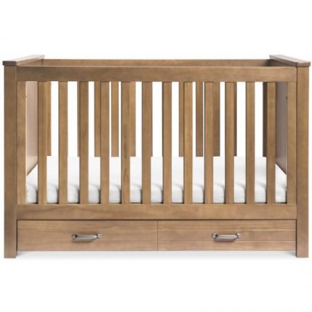 DaVinci Asher 3-in-1 Convertible Crib with Toddler Bed Conversion Kit - Hazelnut