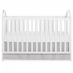 Slumber Baby Ariel Convertible Crib, White