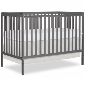 Dream On Me, Synergy, 5 in 1 Convertible Crib In Storm Grey