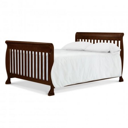 DaVinci Baby Kalani 4-in-1 Convertible Crib in Espresso Finish, Greenguard Gold Certified