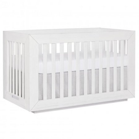 Evolur Maddox Modern Crib, Weathered White