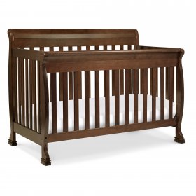 DaVinci Baby Kalani 4-in-1 Convertible Crib in Espresso Finish, Greenguard Gold Certified