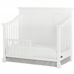 evolur Parker 5-in-1 Convertible Crib, Winter White