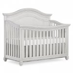 evolur Madison 5 in 1 Curved Top Convertible Crib, Antique Grey Mist