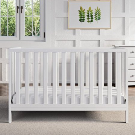 Storkcraft Pacific 4 in 1 Convertible Crib White