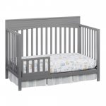 Oxford Baby Harper 4 in 1 Convertible Crib Dove Gray