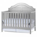 Child Craft Penelope 4-in-1 Convertible Crib, Cool Gray