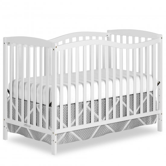 Dream On Me Chelsea 5-in-1 Convertible Crib White