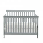 Suite Bebe Riley 4-in-1 Convertible Crib, Grey Finish