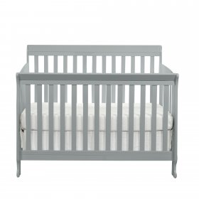 Suite Bebe Riley 4-in-1 Convertible Crib, Grey Finish