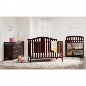 Graco Solano 4 in 1 Convertible Crib Espresso