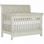 Evolur Signature Amsterdam 5 In 1 Convertible Crib in Glazed Brush White