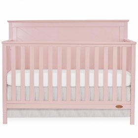 Dream On Me Skyline 5 in 1 Convertible crib, Storm Grey