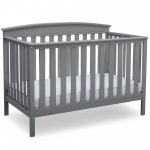 Delta Children Gateway 4-in-1 Convertible Crib, Gray