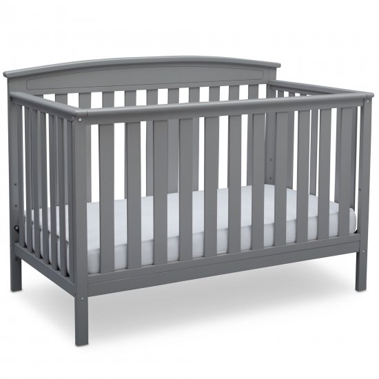 Delta Children Gateway 4-in-1 Convertible Crib, Gray