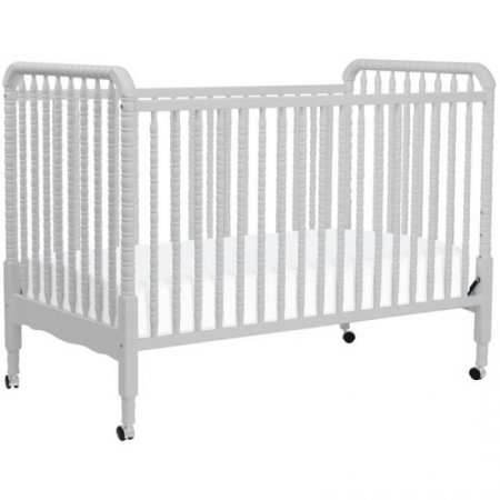 3 in 1 Convertible Crib Set with Matching Changing Table in Fog Gray