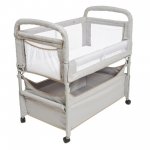 Arm's Reach Clear-Vue Co-Sleeper Bassinet, Grey