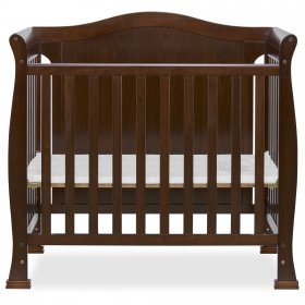 Dream On Me Naples Full Panel 4 in 1 Convertible Mini Crib, Espresso