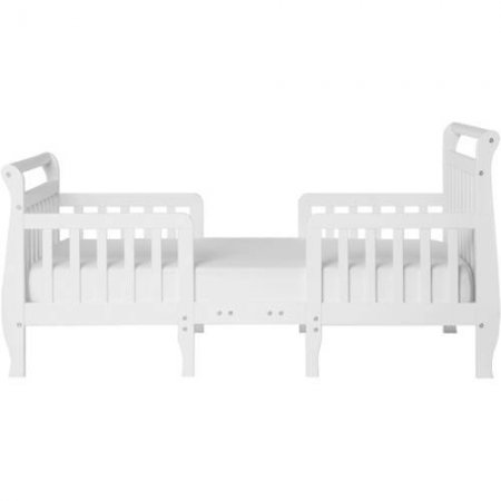 Dream On Me Emma 3-in-1 Convertible Toddler Bed, White, Model #649-W