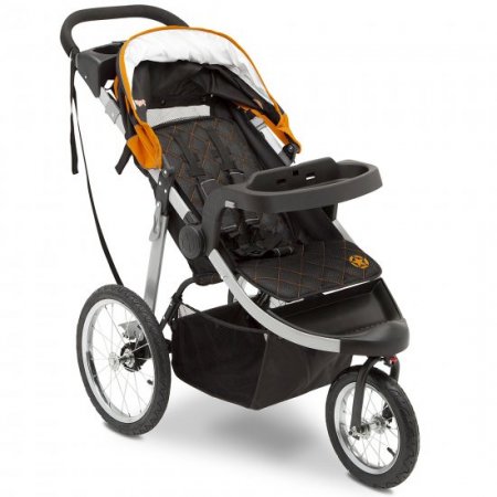 Jeep Unlimited Range Jogger by Delta Children, Trek Orange Tonal