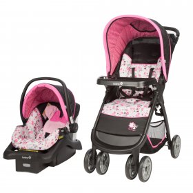 Disney Baby Amble Quad Travel System, Minnie garden Delight