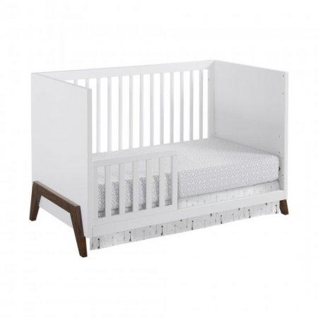 Oxford Baby Mari 3-in-1 Convertible Island Crib, White