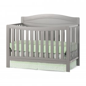 Child Craft Dresden 4-in-1 Convertible Crib, Cool Gray