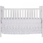 Dream On Me Classic 3-in-1 Convertible Crib, White