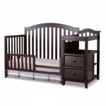 Sorelle Furniture Berkley 4-in-1 Convertible Crib and Changer, Espresso