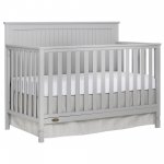 Dream On Me Alexa 5 in 1 Convertible crib, Pebble Gray