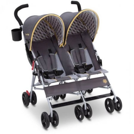 Jeep Scout by Delta Children Double Stroller, Spot On