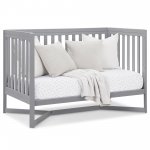 Delta Children Tribeca 4-in-1 Convertible Crib, Grey