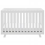 Rosebery Kids Traditional Wood 3 in 1 Convertible Crib in White