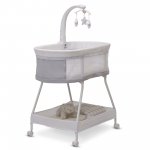 Delta Children Sweet Slumber Bassinet, Grey Summit