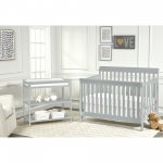 Suite Bebe Riley 4-in-1 Convertible Crib, Grey Finish