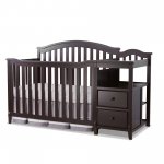 Sorelle Furniture Berkley 4-in-1 Convertible Crib and Changer, Espresso