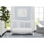 Delta Children Brookside 4-in-1 Convertible Crib, White