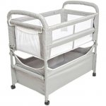 Arm's Reach Clear-Vue Co-Sleeper Bassinet, Grey