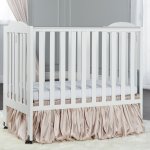 Dream On Me 2-in-1 Folding Portable Mini Crib, White