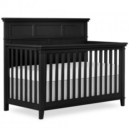 Slumber Baby Blue Ridge 4 in 1 Convertible Crib in Black