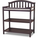 Baby Crib and Changing Table 2 Piece Set in Espresso