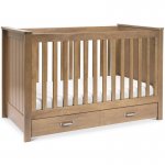 DaVinci Asher 3-in-1 Convertible Crib with Toddler Bed Conversion Kit - Hazelnut