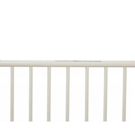 LA Baby Arched Metal Mini/Portable Crib